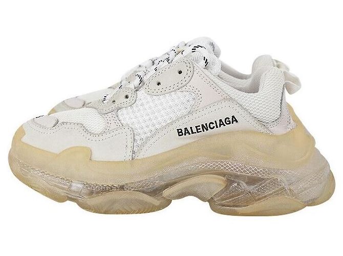 Balenciaga Sneakers Triple Suola Trasparente Multicolore - vista 2