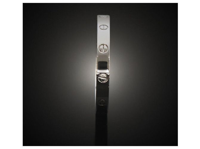 Cartier Bracciale Love Modello Classico Oro Bianco - vista 3
