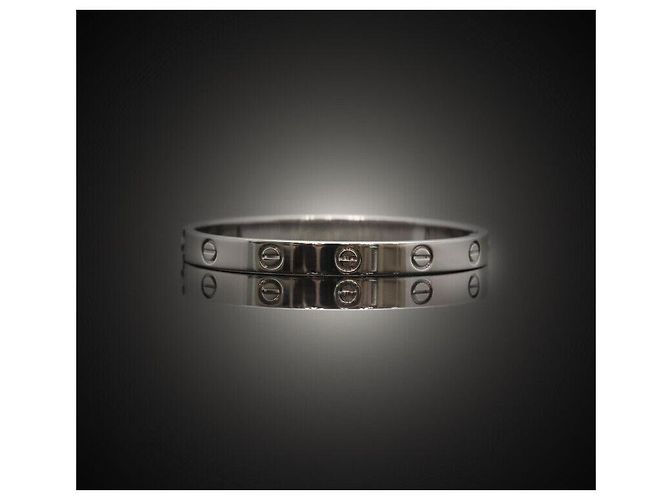 Cartier Bracciale Love Modello Classico Oro Bianco - vista 4