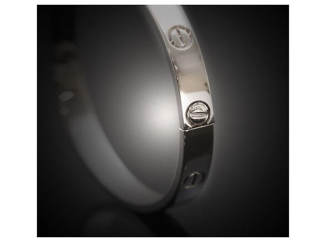 Cartier Bracciale Love Modello Classico Oro Bianco - vista 5