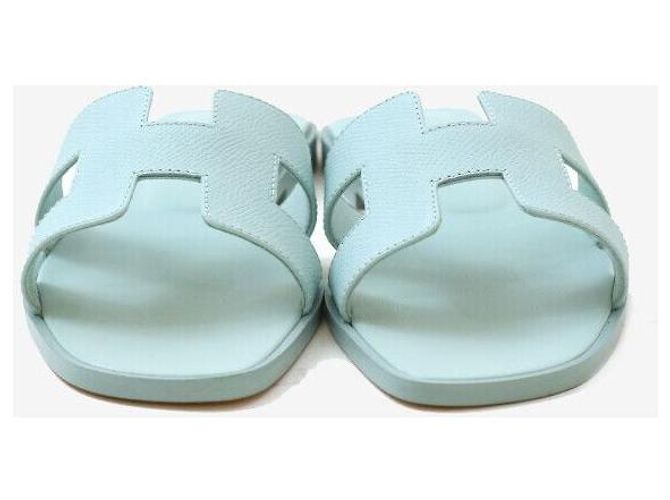 Hermès Pantofole Oran Vertembru Bianco - vista 2