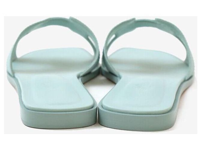 Hermès Pantofole Oran Vertembru Bianco - vista 4