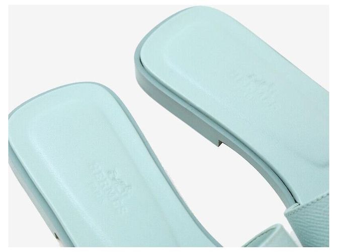Hermès Pantofole Oran Vertembru Bianco - vista 7