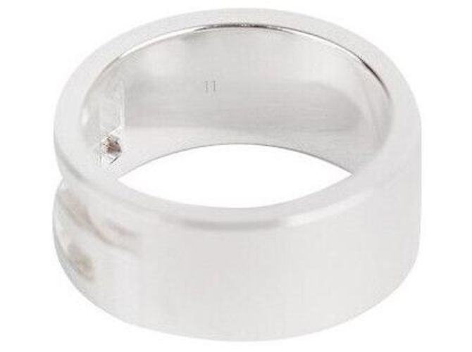 Gucci Anello in Argento con Logo Taglia - vista 5