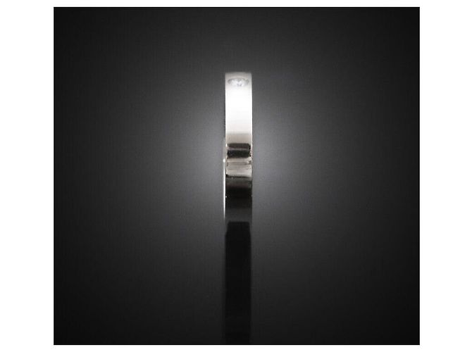 Cartier Ehering aus Platin mit Diamant - Größe Schwarz - Ansicht 3