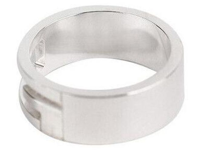 Gucci Anello in argento con logo Taglia - vista 5