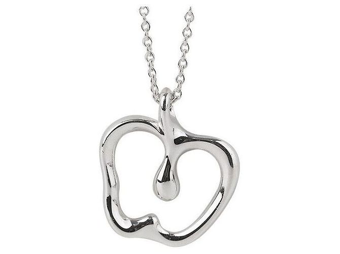 Tiffany & Co Collana in argento con pendente a forma di mela - vista 2