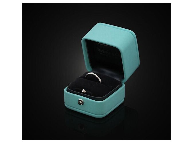 Tiffany & Co Elsa Peretti Bandring aus Platin mit Diamant, Größe Schwarz - Ansicht 6