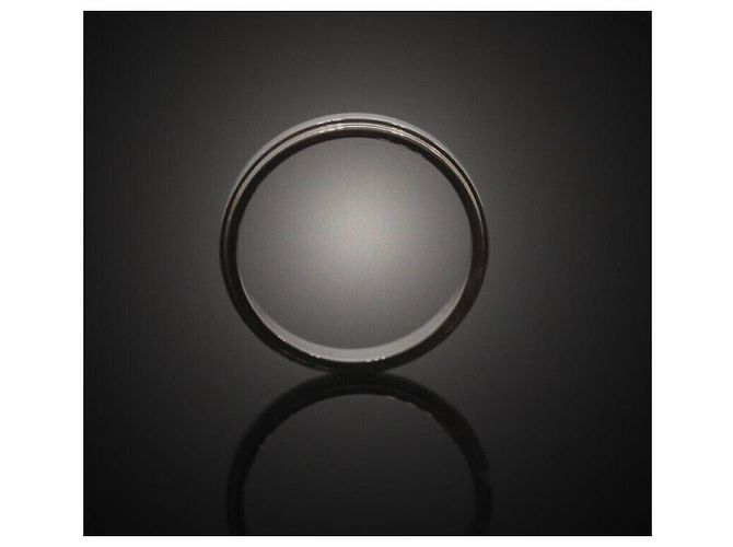 Cartier Damur Hochzeitsring aus Platin Schwarz - Ansicht 2