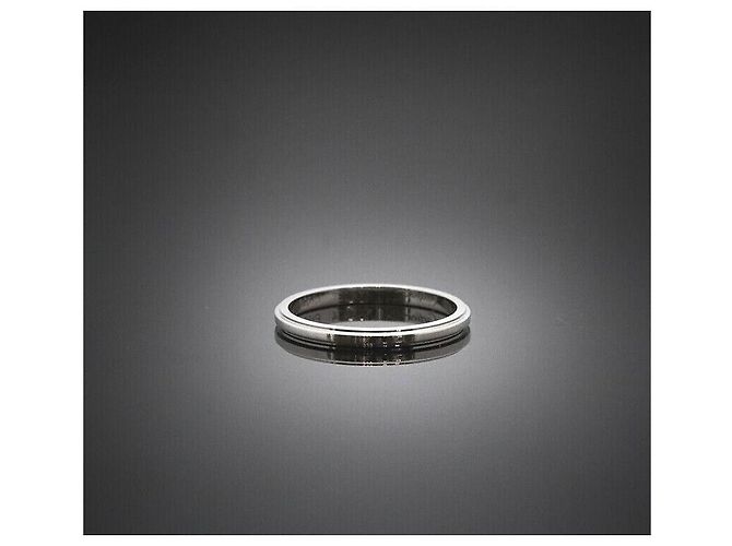 Cartier Damur Hochzeitsring aus Platin Schwarz - Ansicht 4