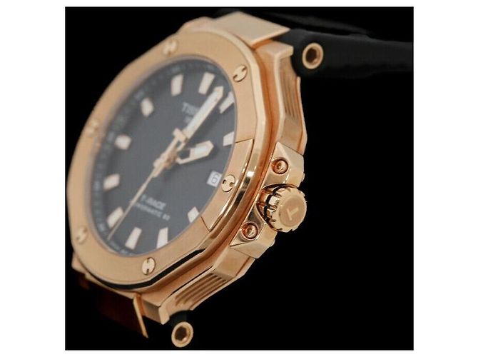 Tissot T-Race Powermatic Oro Rosa Nero - vista 2