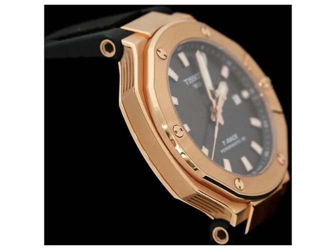 Tissot T-Race Powermatic Oro Rosa Nero - vista 3