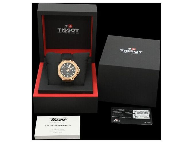 Tissot T-Race Powermatic Oro Rosa Nero - vista 7