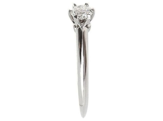 Tiffany & Co Taille de Bague de Mariage en Platine avec Diamant - vue 3
