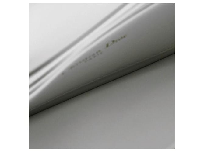 Dior Borsa a Spalla Canoe Macro Cannage Argento - vista 5