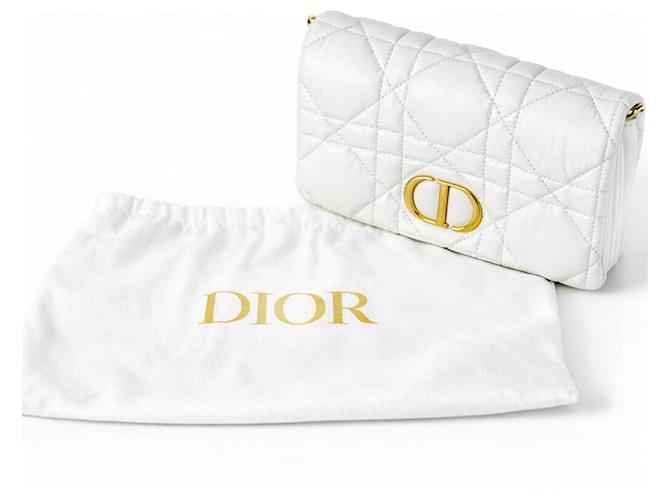 Dior Borsa a Spalla Canoe Macro Cannage Argento - vista 6