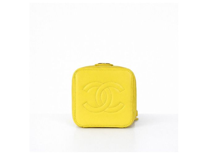 Chanel Kosmetiktasche Tote Bag Schultertasche Golden - Ansicht 4