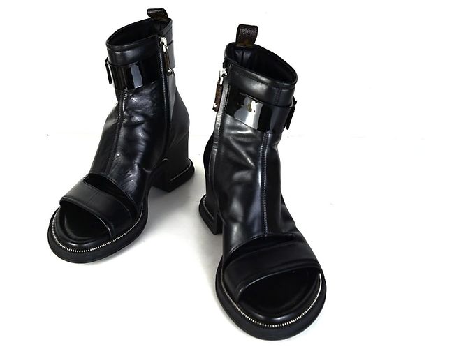 Louis Vuitton Stivaletti Moonlight Nero - vista 2