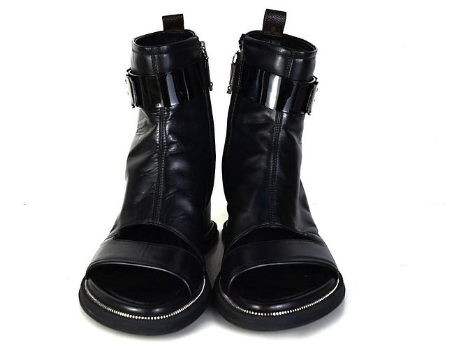 Louis Vuitton Stivaletti Moonlight Nero - vista 5