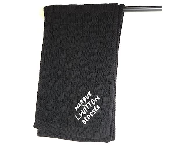 Louis Vuitton Damier Snug Schal Schwarz - Ansicht 2