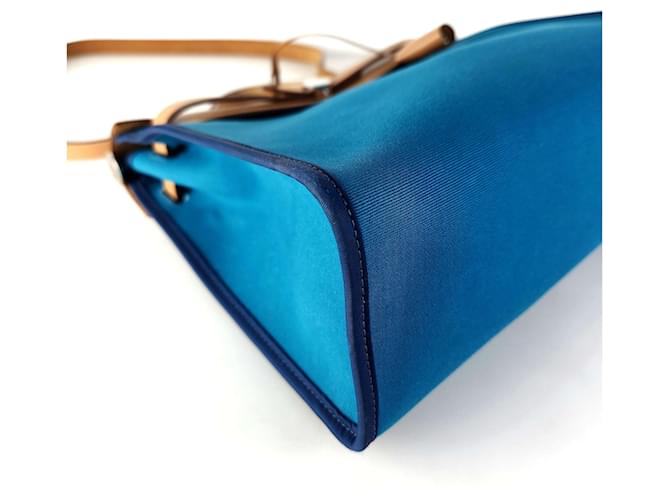 Hermès Borsa Tote Borsa a Spalla Blu - vista 5