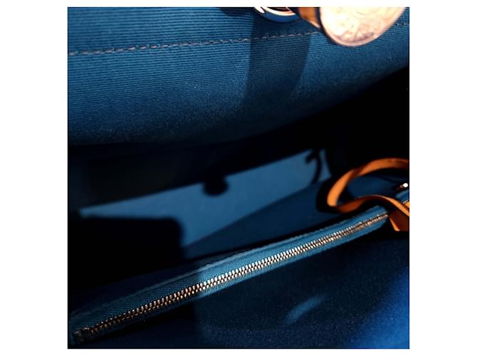 Hermès Borsa Tote Borsa a Spalla Blu - vista 7