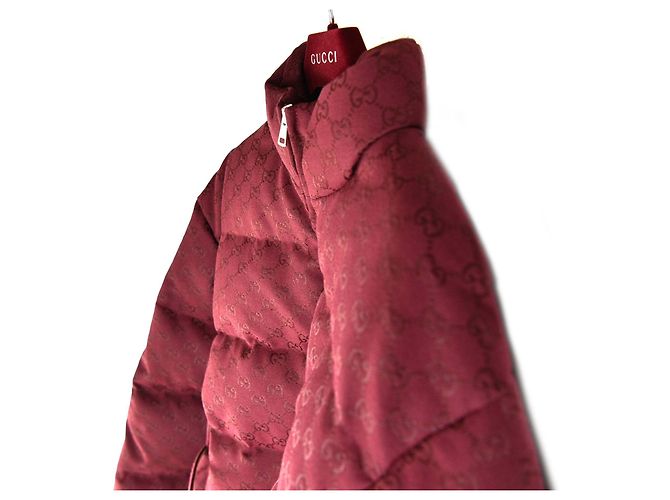 Gucci Cinturón de acolchado de lona bomber - vista 2