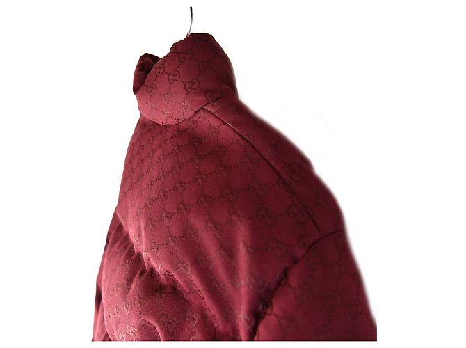 Gucci Cinturón de acolchado de lona bomber - vista 4