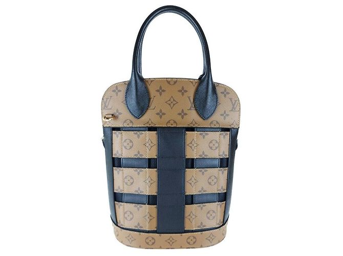 Louis Vuitton Borsa a spalla Tressage Monogram Inverso Multicolore - vista 4