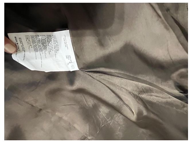 Gabardina Miu Miu Khaki de Algodón Caqui - vista 10