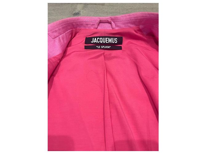 Blazer Jacquemus The Splash Rosa - vista 14