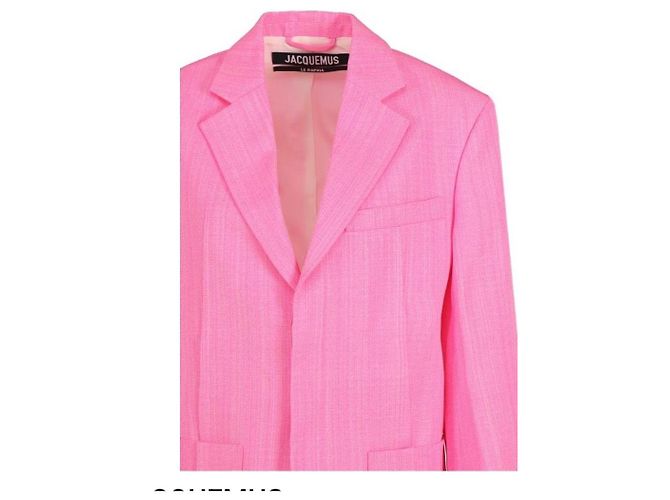 Blazer Jacquemus The Splash Rosa - vista 17