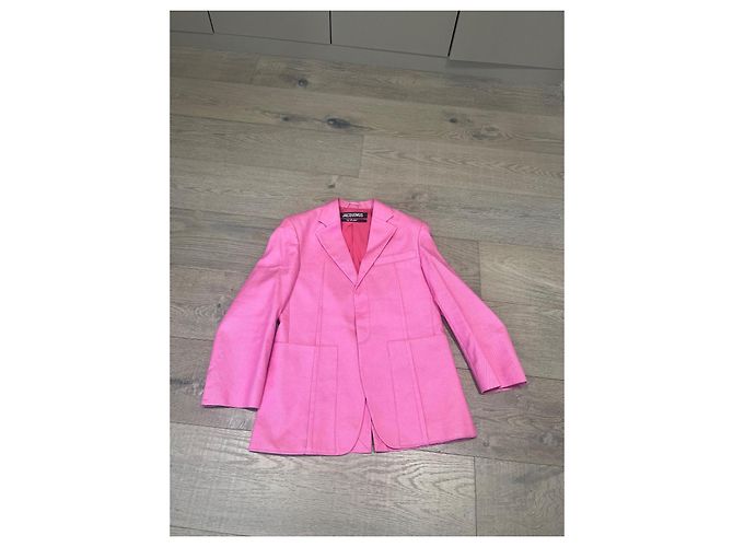 Blazer Jacquemus The Splash Rosa - vista 2