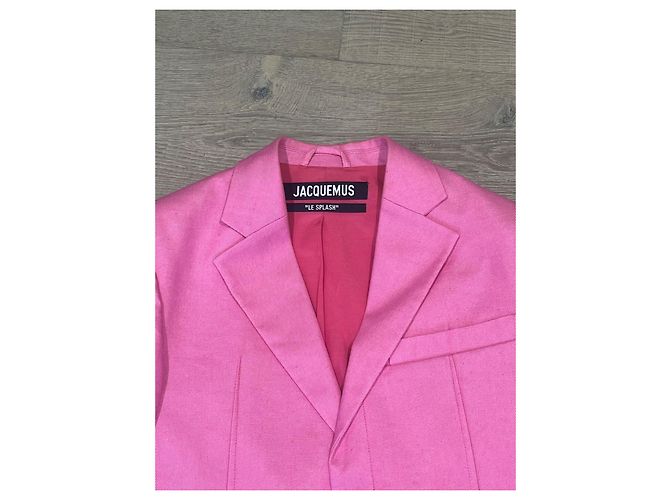 Blazer Jacquemus The Splash Rosa - vista 3