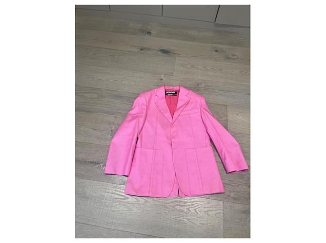 Blazer Jacquemus The Splash Rosa - vista 5