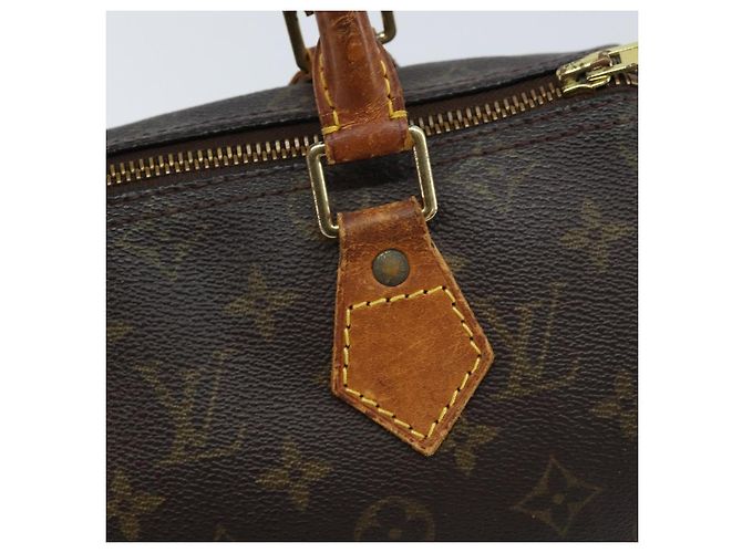 LOUIS VUITTON Borsa a Mano Monogram Speedy 25 M41528 LV Auth ARZ031 Monogramma - vista 19