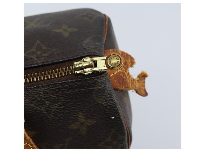 LOUIS VUITTON Borsa a Mano Monogram Speedy 25 M41528 LV Auth ARZ031 Monogramma - vista 9