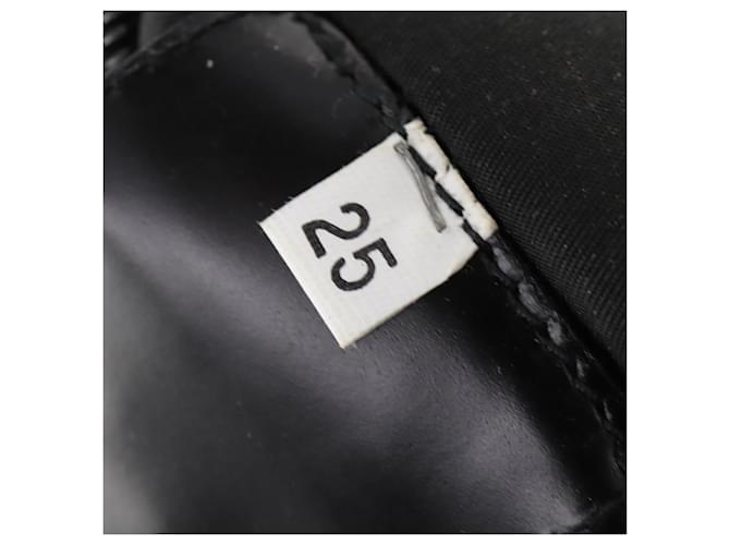 Borsa Boston PRADA Nylon 2way Nera Argento Auth 172154 Nero - vista 12