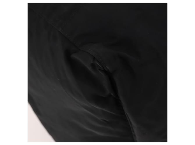 Borsa Boston PRADA Nylon 2way Nera Argento Auth 172154 Nero - vista 16