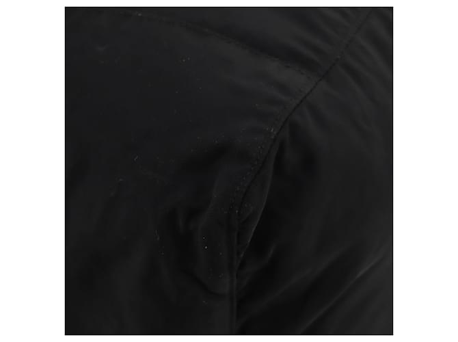 Borsa Boston PRADA Nylon 2way Nera Argento Auth 172154 Nero - vista 17