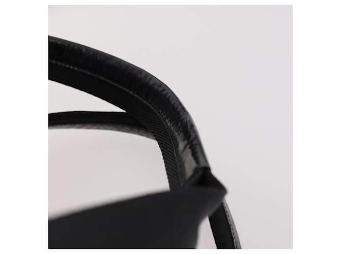 Borsa Boston PRADA Nylon 2way Nera Argento Auth 172154 Nero - vista 9