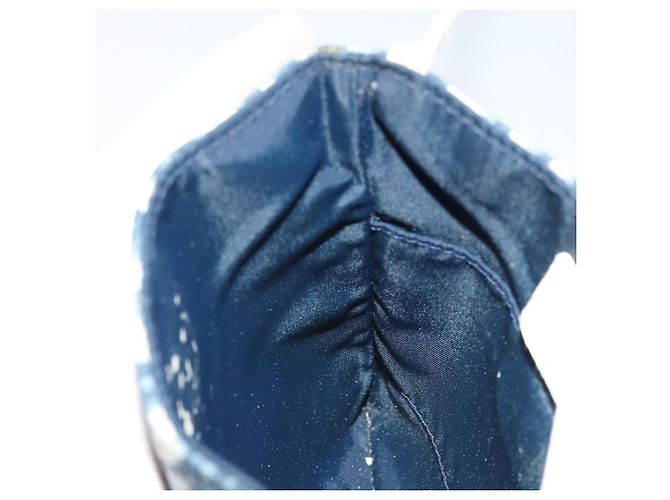 Borsa a Spalla in Tela Trotter Christian Dior Blu Navy Auth bs33991 - vista 21