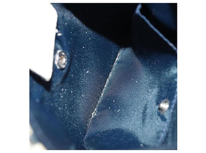 Borsa a Spalla in Tela Trotter Christian Dior Blu Navy Auth bs33991 - vista 22