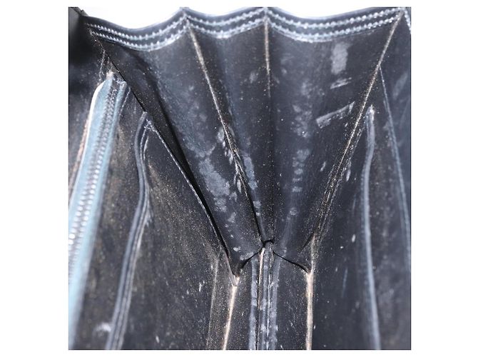 Sac à main en cuir noir et or Auth ARZ052 de GUCCI Doré - vue 19