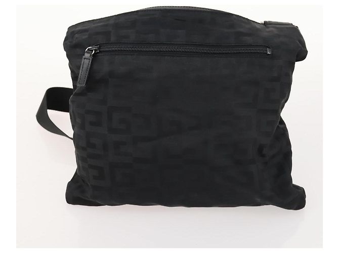 Borsa GIVENCHY Saint Laurent in pelle e tela 4 pezzi beige nero marrone Auth 168821 - vista 15