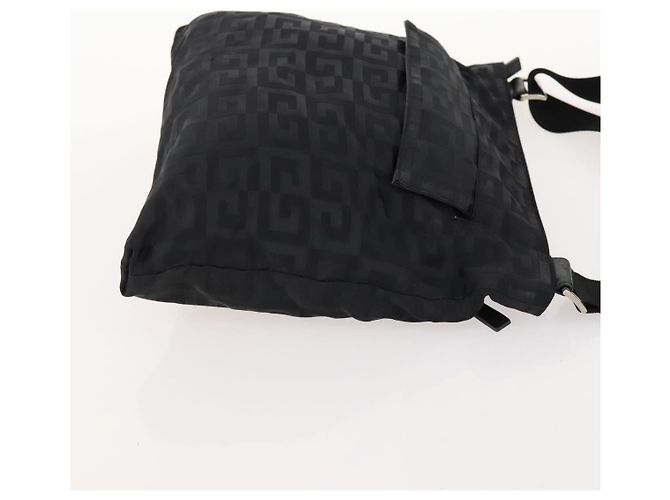 Borsa GIVENCHY Saint Laurent in pelle e tela 4 pezzi beige nero marrone Auth 168821 - vista 16