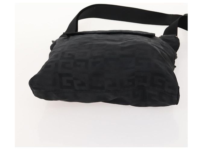 Borsa GIVENCHY Saint Laurent in pelle e tela 4 pezzi beige nero marrone Auth 168821 - vista 18