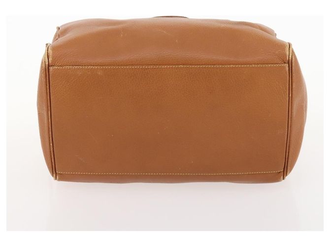 Borsa GIVENCHY Saint Laurent in pelle e tela 4 pezzi beige nero marrone Auth 168821 - vista 24
