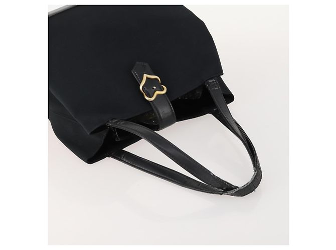 Borsa GIVENCHY Saint Laurent in pelle e tela 4 pezzi beige nero marrone Auth 168821 - vista 5