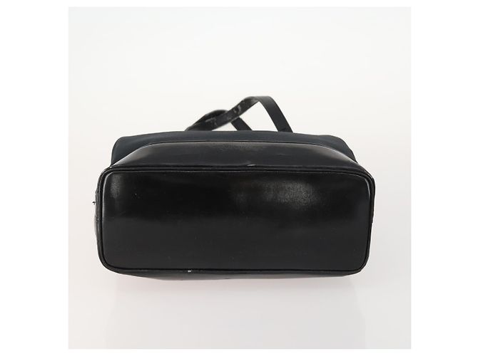 Borsa GIVENCHY Saint Laurent in pelle e tela 4 pezzi beige nero marrone Auth 168821 - vista 6